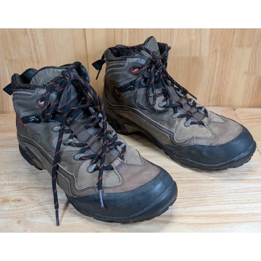 Dunham Cloud Hiking Boots Men's 8.5D Brown Waterproof Trail Outdoor